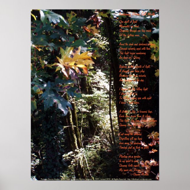 Awakening Divine Self Worth Poster (Front)