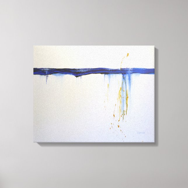 AWAKENING IN TIME, Art Therapy Giclee Canvas Print (Front)
