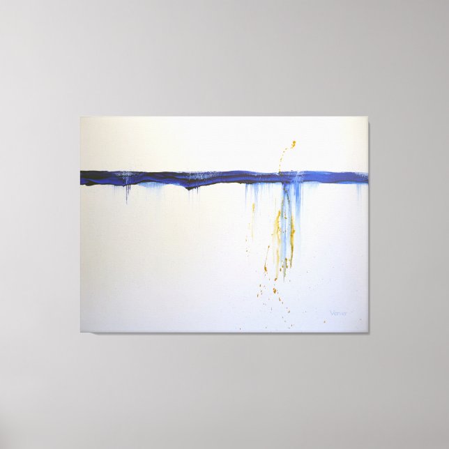 AWAKENING IN TIME, Art Therapy Giclee Canvas Print (Front)