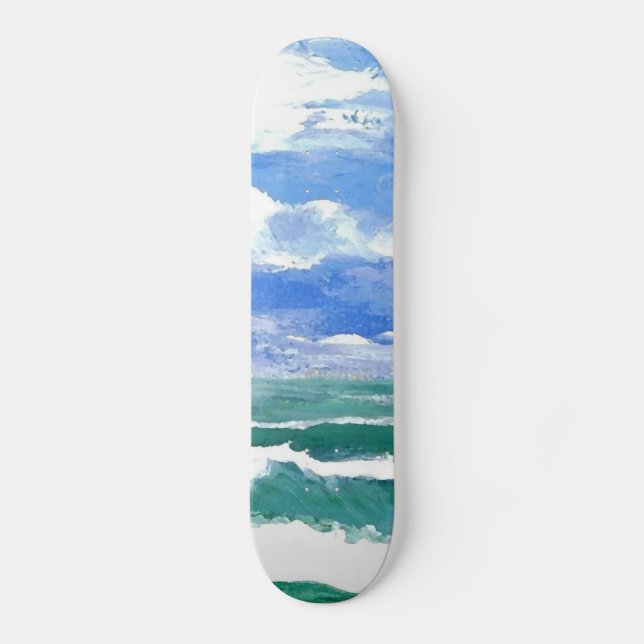 Awakening Ocean Surf Skateboard Deck Design (Front)