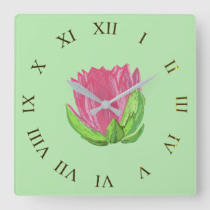Awakening Square Wall Clock