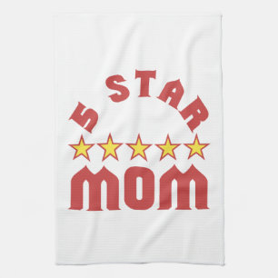Award 5 Star Mom Kitchen Towel
