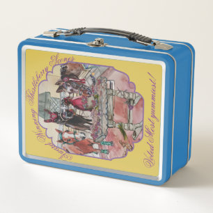 AWARD BUTTON FOR BAKED GOODS  METAL LUNCH BOX
