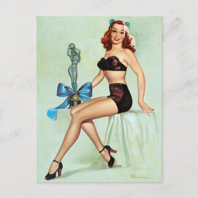Award Pin Up Postcard (Front)