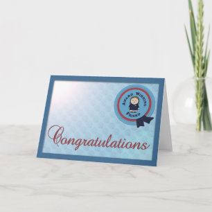 Award Winning Friend Congrats Greeting Card
