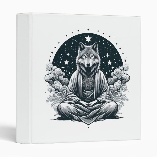 Aware Wolf Binder (Front/Spine)