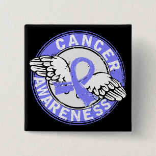 Awareness 14 Prostate Cancer 2 Inch Square Button