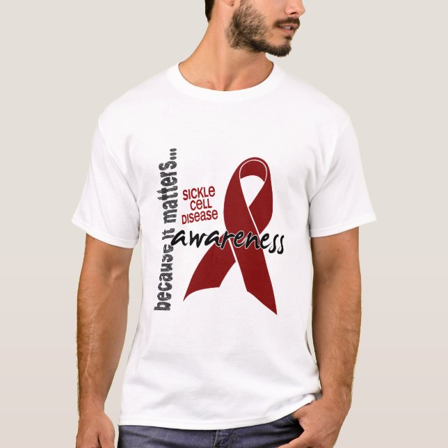 Awareness 1 Sickle Cell Disease T-Shirt (Front)