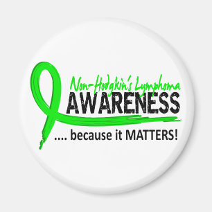 Awareness 2 Non-Hodgkin's Lymphoma Magnet