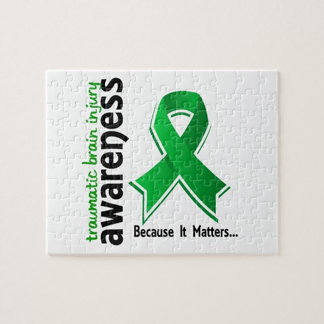Awareness 5 Traumatic Brain Injury TBI Jigsaw Puzzle (Horizontal)