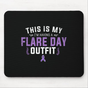 Awareness And Fibromyalgia Spoonie This Is My Flar Mouse Pad