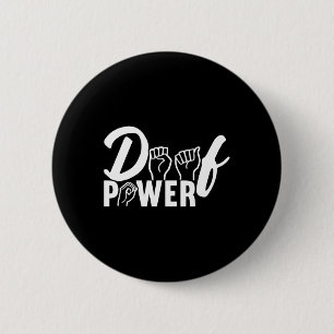 Awareness Asl Sign Language American Sign Language 2 Inch Round Button