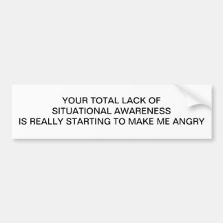 AWARENESS BUMPER STICKER