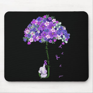 Awareness Cute Elephant I Will Remember For You  Mouse Pad