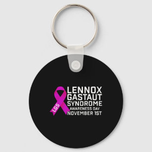 Awareness Day Lennox Gastaut Syndrome Awareness 20 Keychain