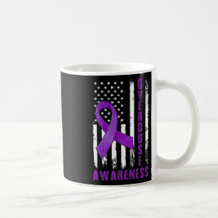 Awareness Day Usa American Flag Overdose Awareness Coffee Mug