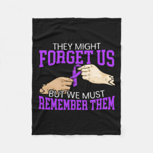 Awareness Dementia Support 1 Fleece Blanket
