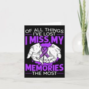 Awareness Dementia Support  Card