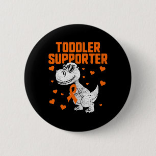 Awareness Dinosaur 2  2 Inch Round Button