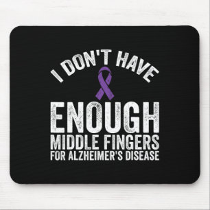 Awareness - Don't Have Middle Fingers For Heimerhe Mouse Pad
