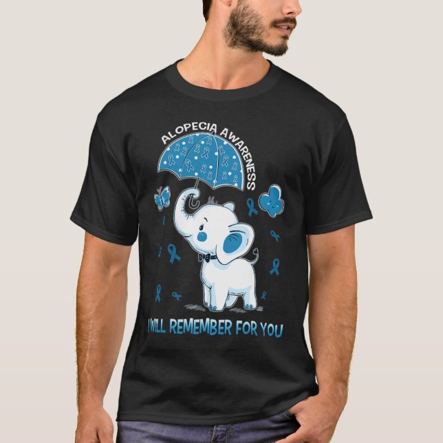 Awareness Elephant  T-Shirt (Front)