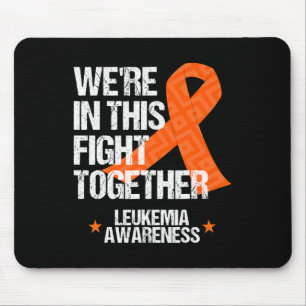 Awareness Family Fight Orange Ribbon Gift  Mouse Pad