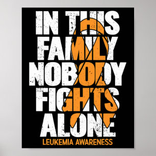 Awareness Family Support Leukaemia Awareness 2 Poster