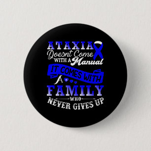 Awareness Family Warrior Support 2 Inch Round Button