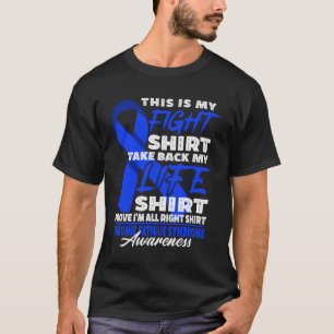 Awareness Figh I ME CFS Chronic Fatigue Syndrome T-Shirt