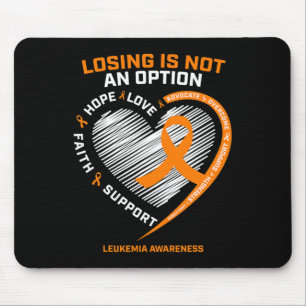 Awareness Fighter Gifts Men Women Kids Leukaemia Mouse Pad