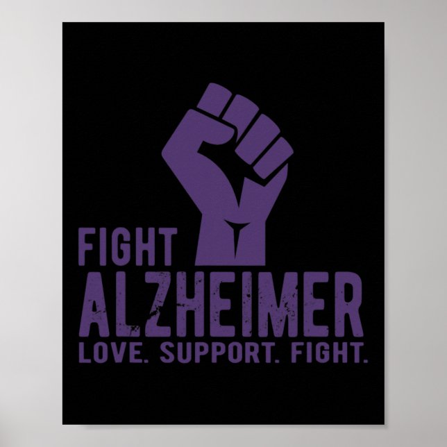 Awareness For Men Love Support Fight  Poster (Front)