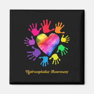 Awareness Hands Hydrocephalus Gift Magnet