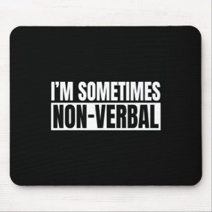 Awareness Hearing Aid Implant Asl Non-verbal Mouse Pad