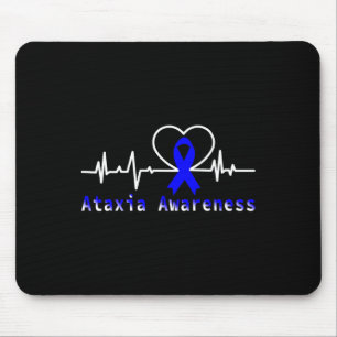 Awareness Heartbeat Warrior Support  Mouse Pad