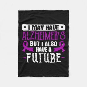 Awareness - Heimer's Disease Gift Fleece Blanket
