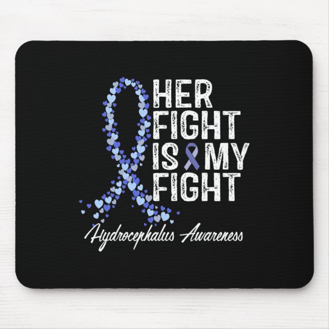Awareness Her Fight Is My Fight  Mouse Pad (Front)