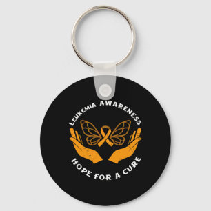 Awareness Hope For A Cure Blood Cancer Keychain