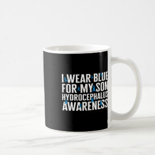 Awareness I Wear Blue For My Son Ribbon Neuros Coffee Mug