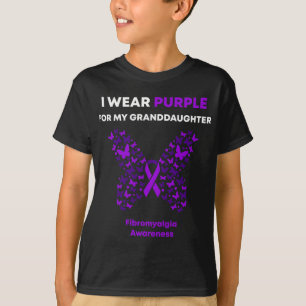 Awareness-i Wear Purple For My Granddaughter  T-Shirt