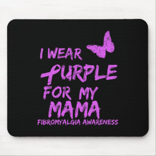 Awareness I Wear Purple For My Mama 6 Mouse Pad