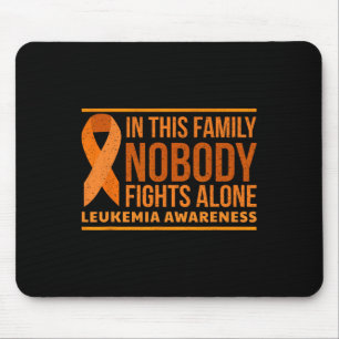 Awareness In This Family Nobody Fights Alone  Mouse Pad