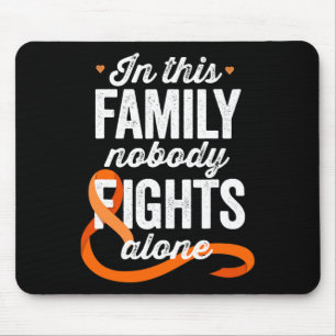 Awareness In This Family Nobody Fights Alone  Mouse Pad