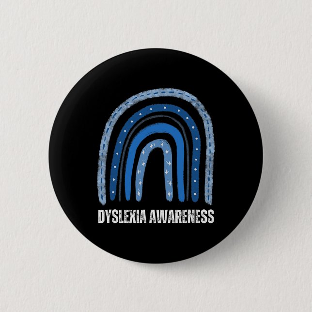 Awareness Inclusion Neurodiversity  2 Inch Round Button (Front)