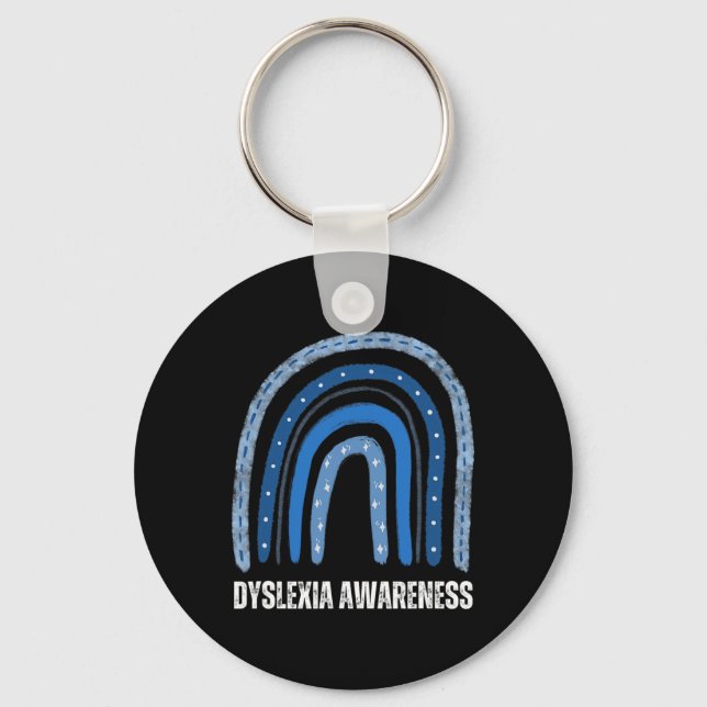 Awareness Inclusion Neurodiversity  Keychain (Front)
