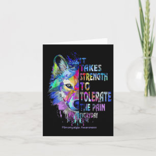 Awareness It Takes To Tolerate The Pain 1 Card