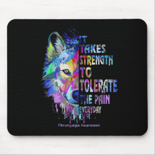 Awareness It Takes To Tolerate The Pain 1  Mouse Pad