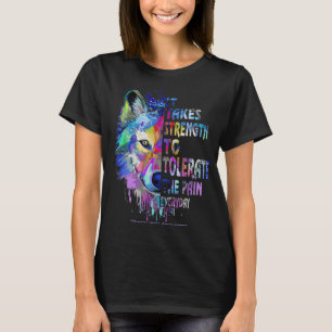 Awareness It Takes To Tolerate The Pain 1 T-Shirt