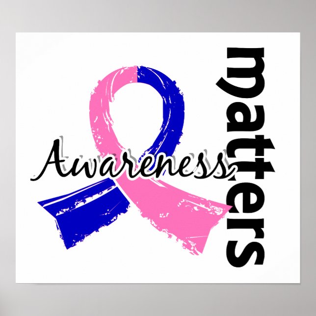 Awareness Matters 7 Male Breast Cancer Poster (Front)