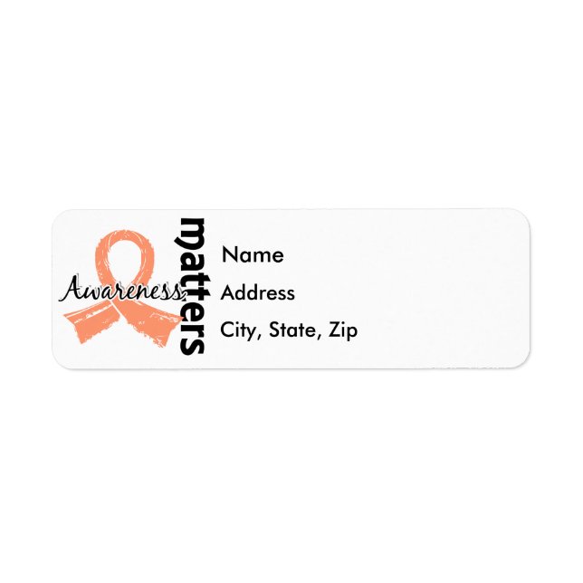 Awareness Matters 7 Uterine Cancer (Front)