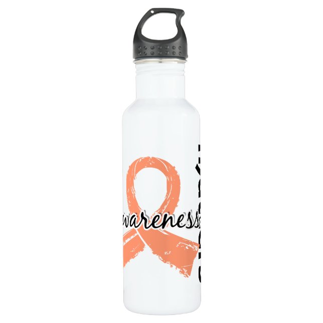 Awareness Matters 7 Uterine Cancer 710 Ml Water Bottle (Front)